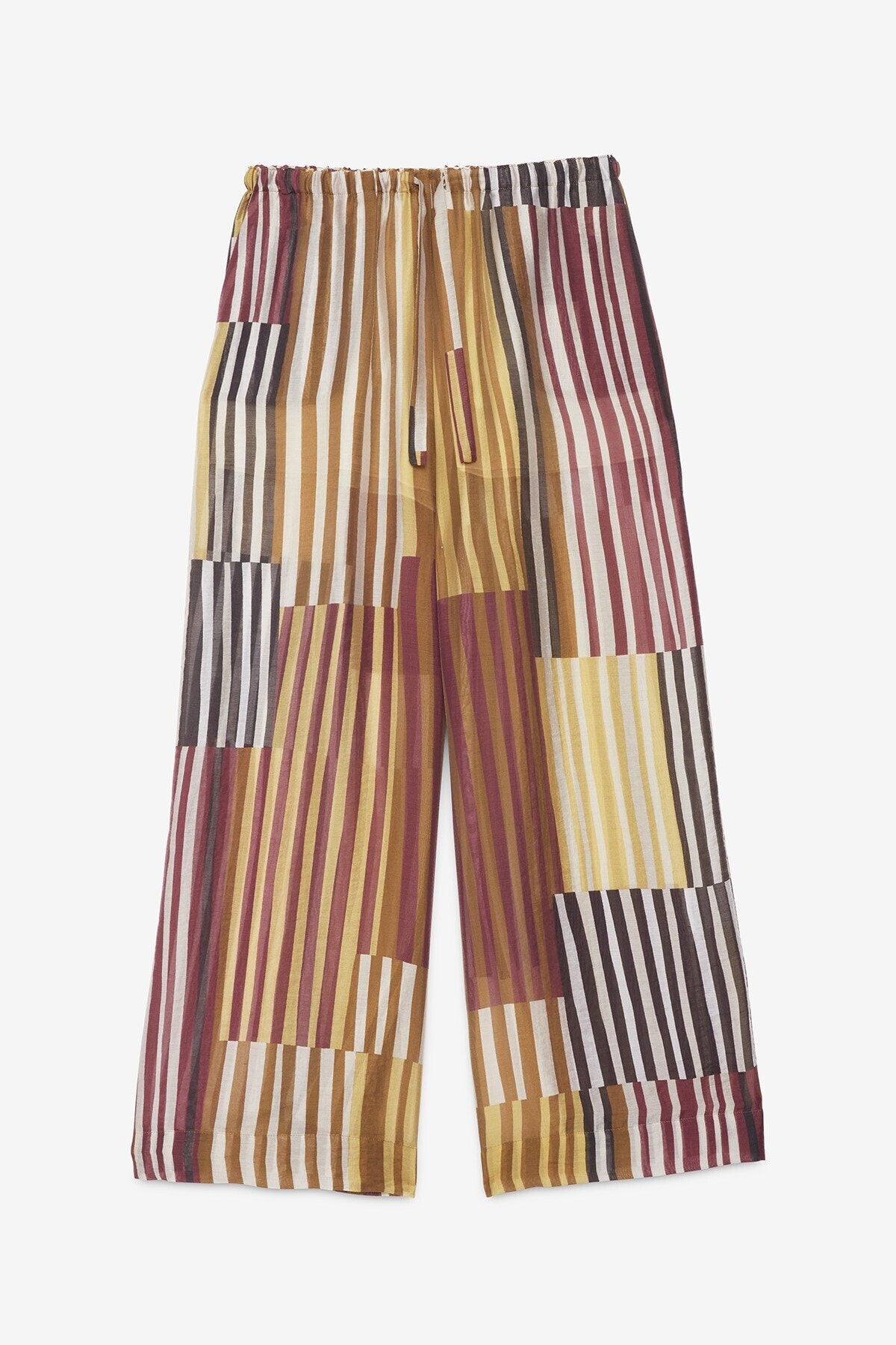 PANTALONE PALAZZO A RIGHE OTTOD'AME