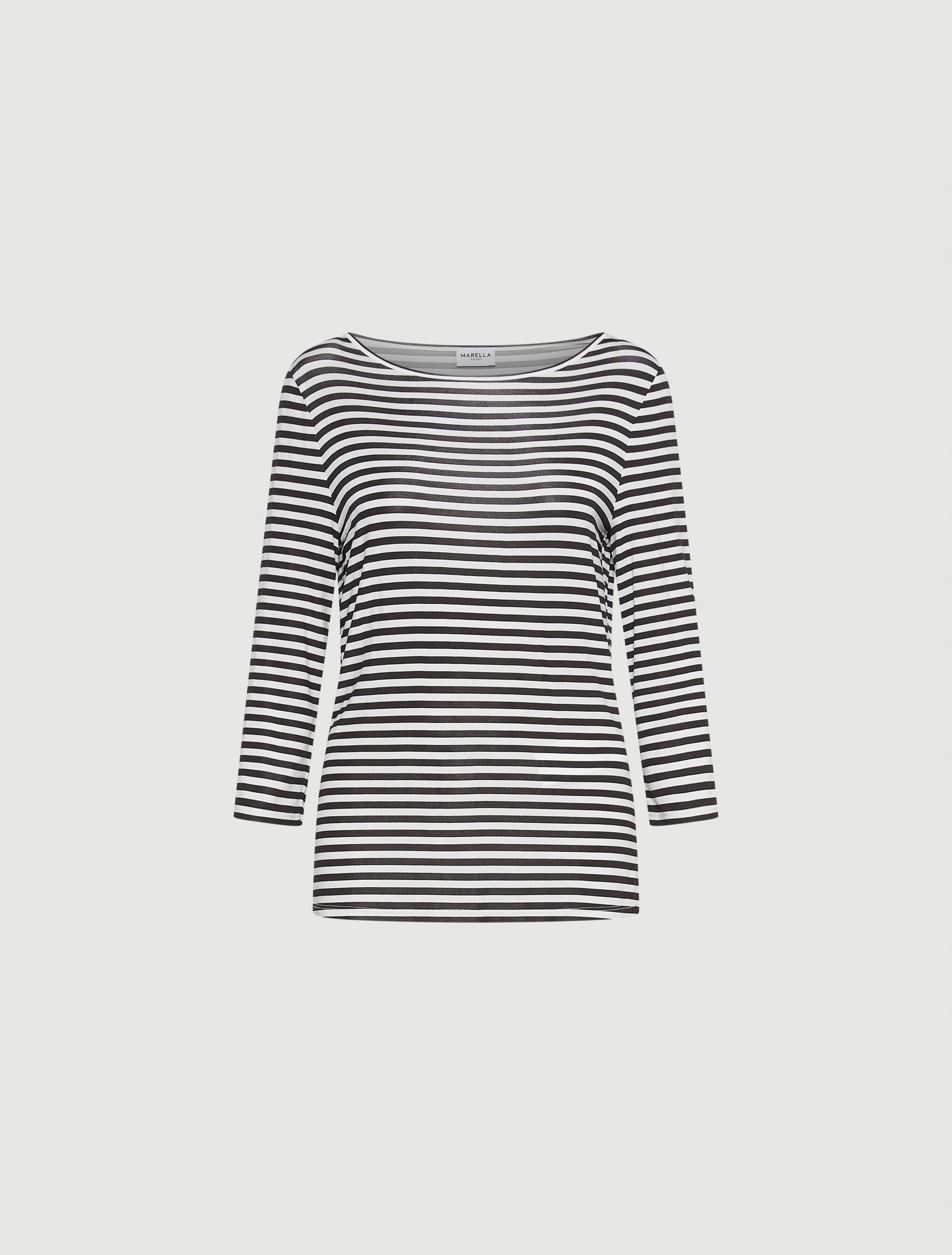 T-shirt in jersey a righe