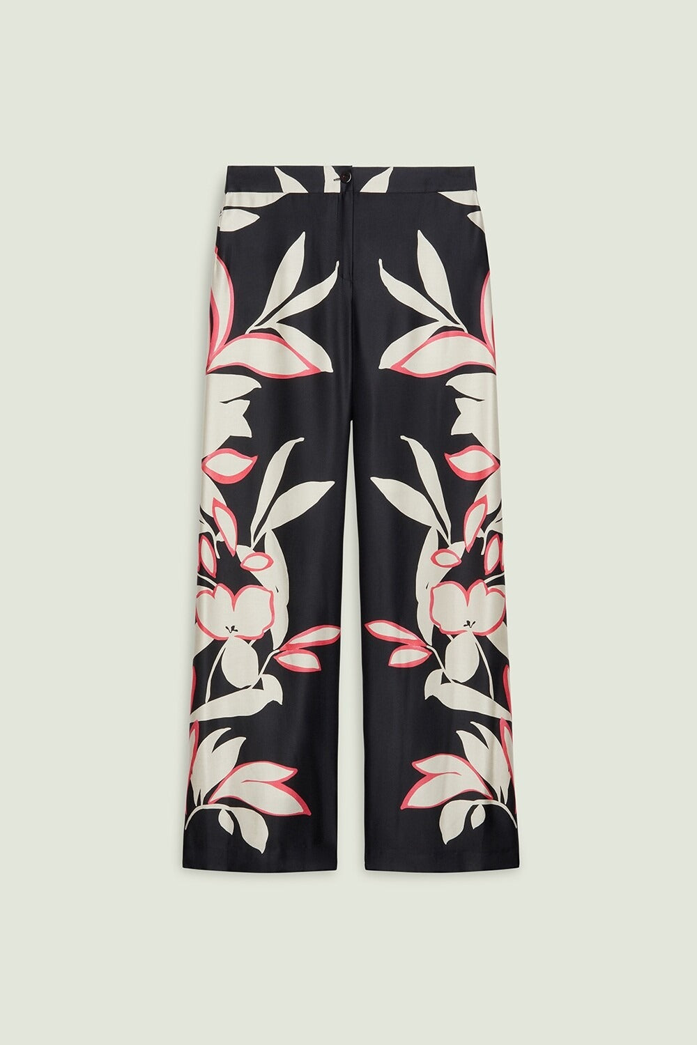 PANTALONE STAMPATO IN SATIN