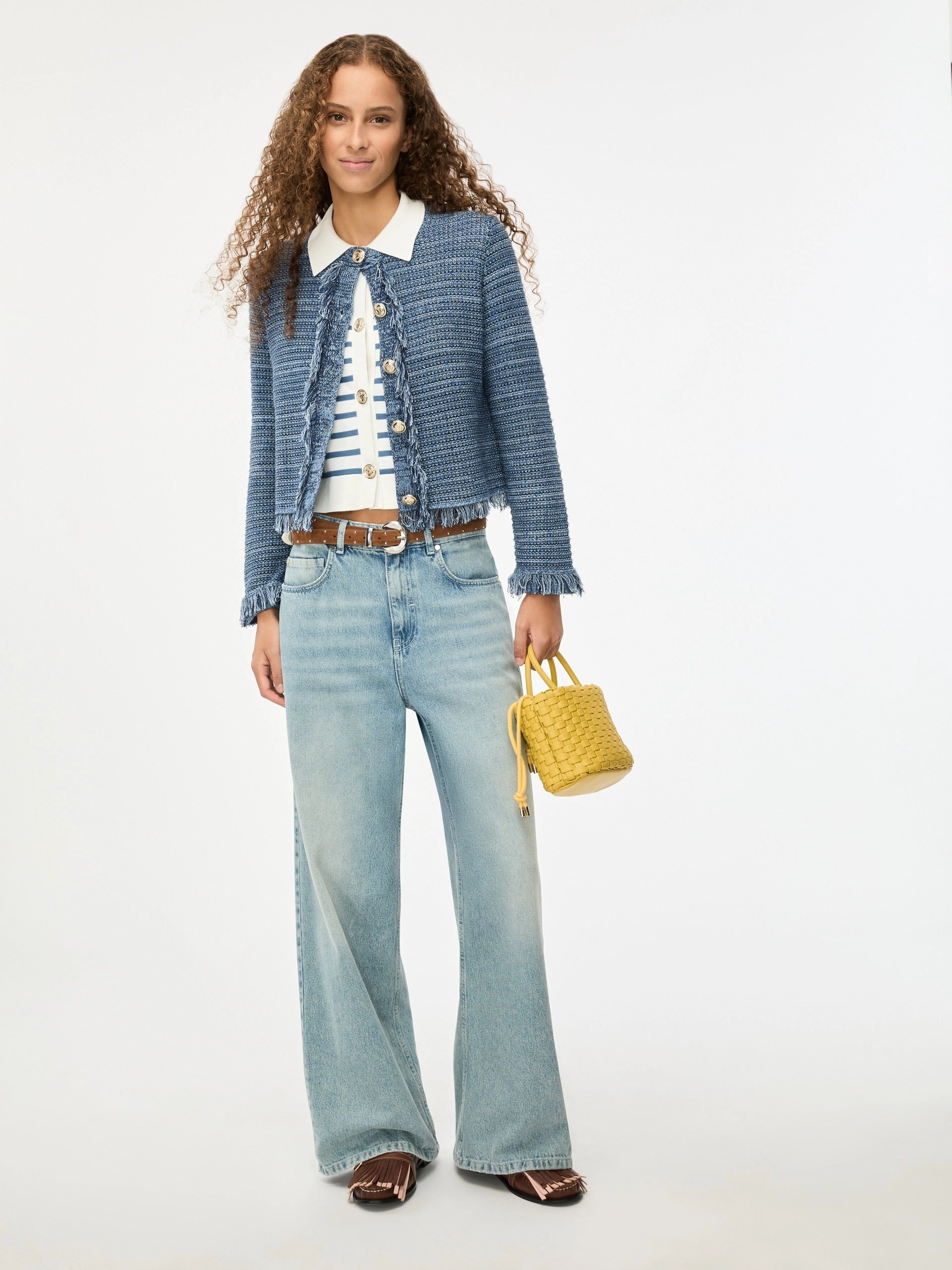 GIACCA BOXY Blu