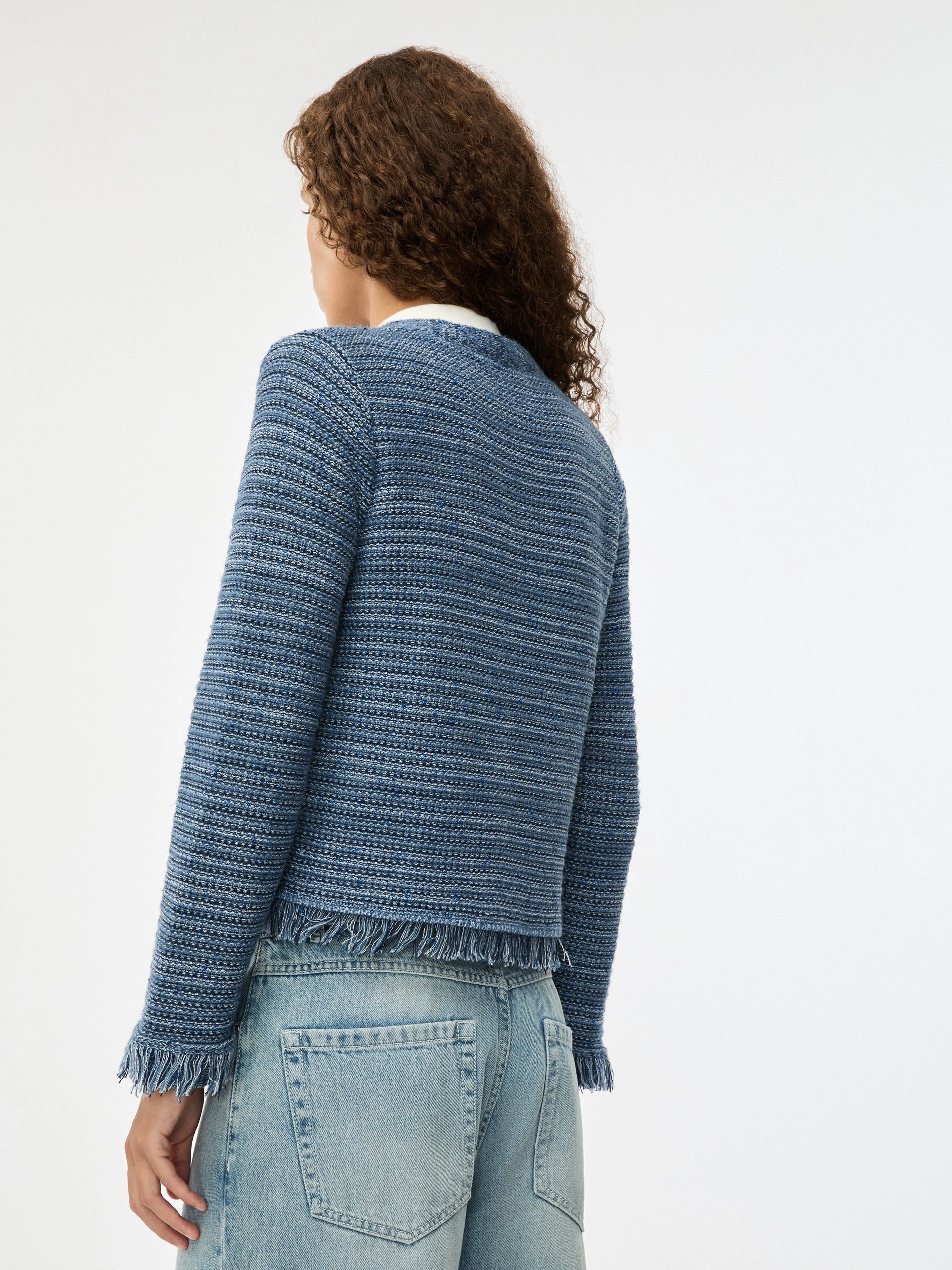 GIACCA BOXY Blu