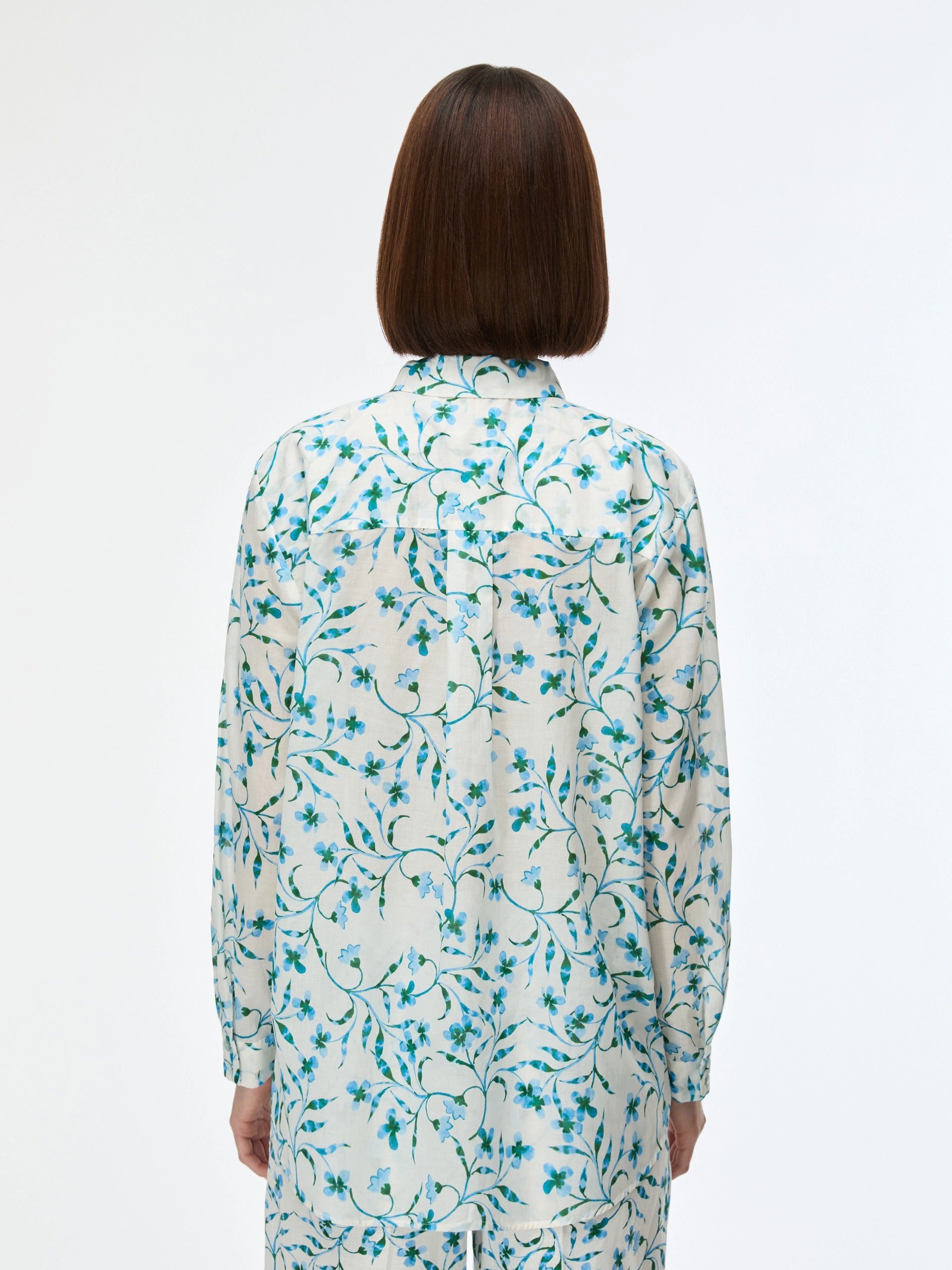 CAMICIA STAMPATA Avorio