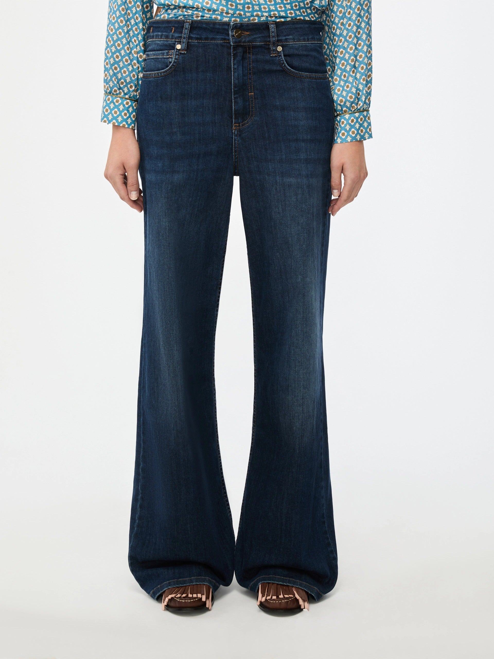 PANTALONI WIDE LEG Blue Jeans