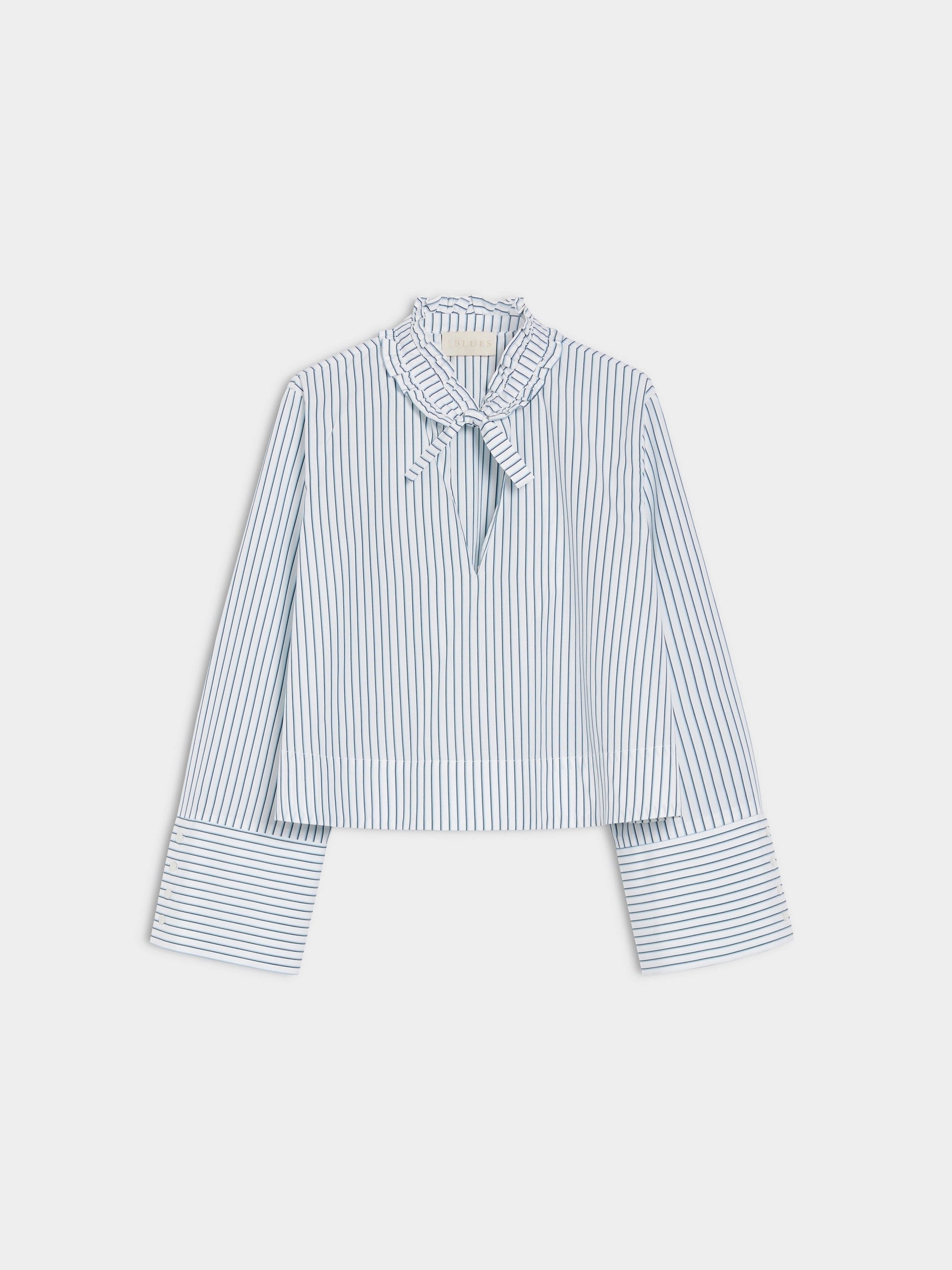 BLUSA BOXY Blu