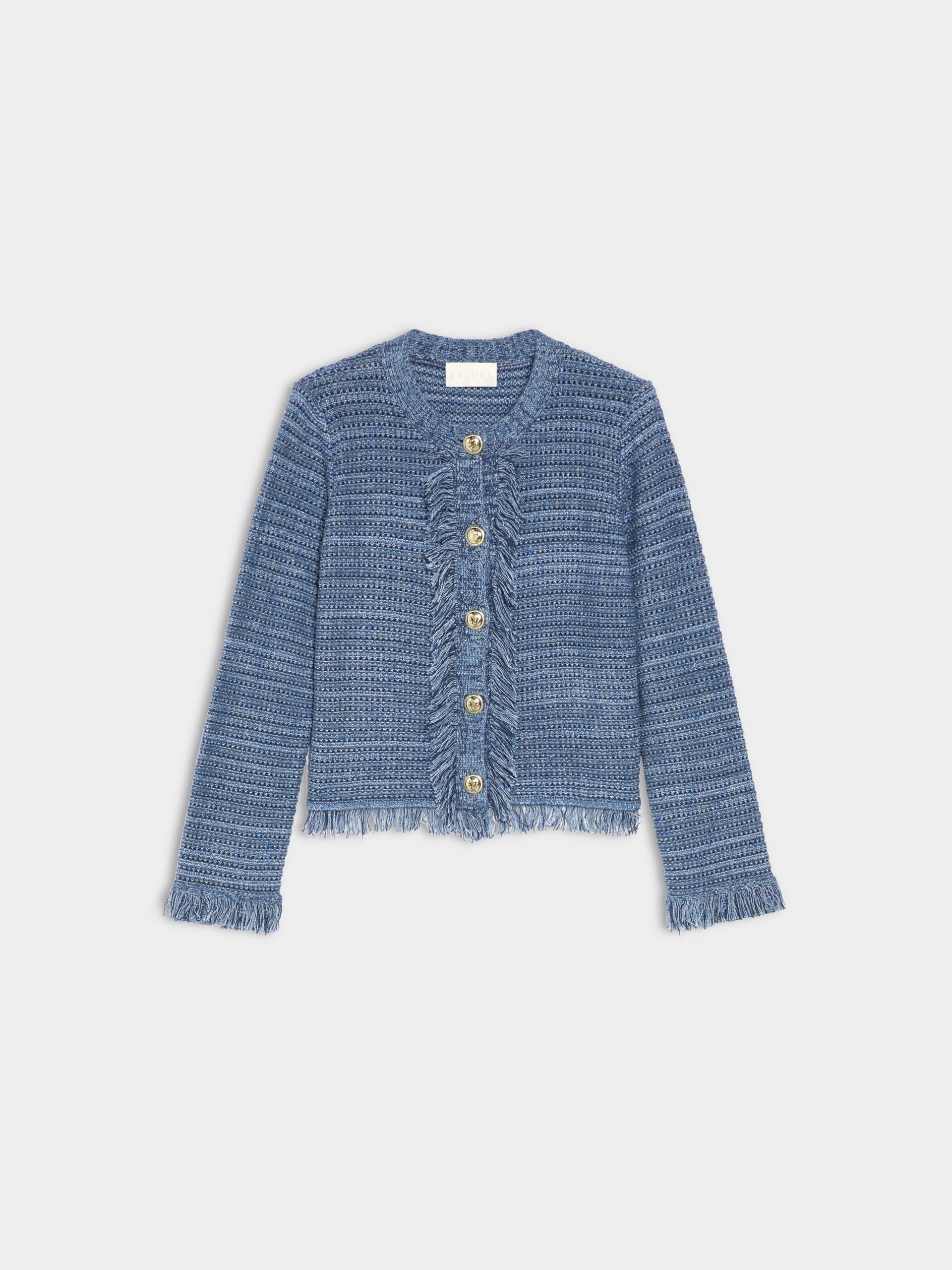 GIACCA BOXY Blu