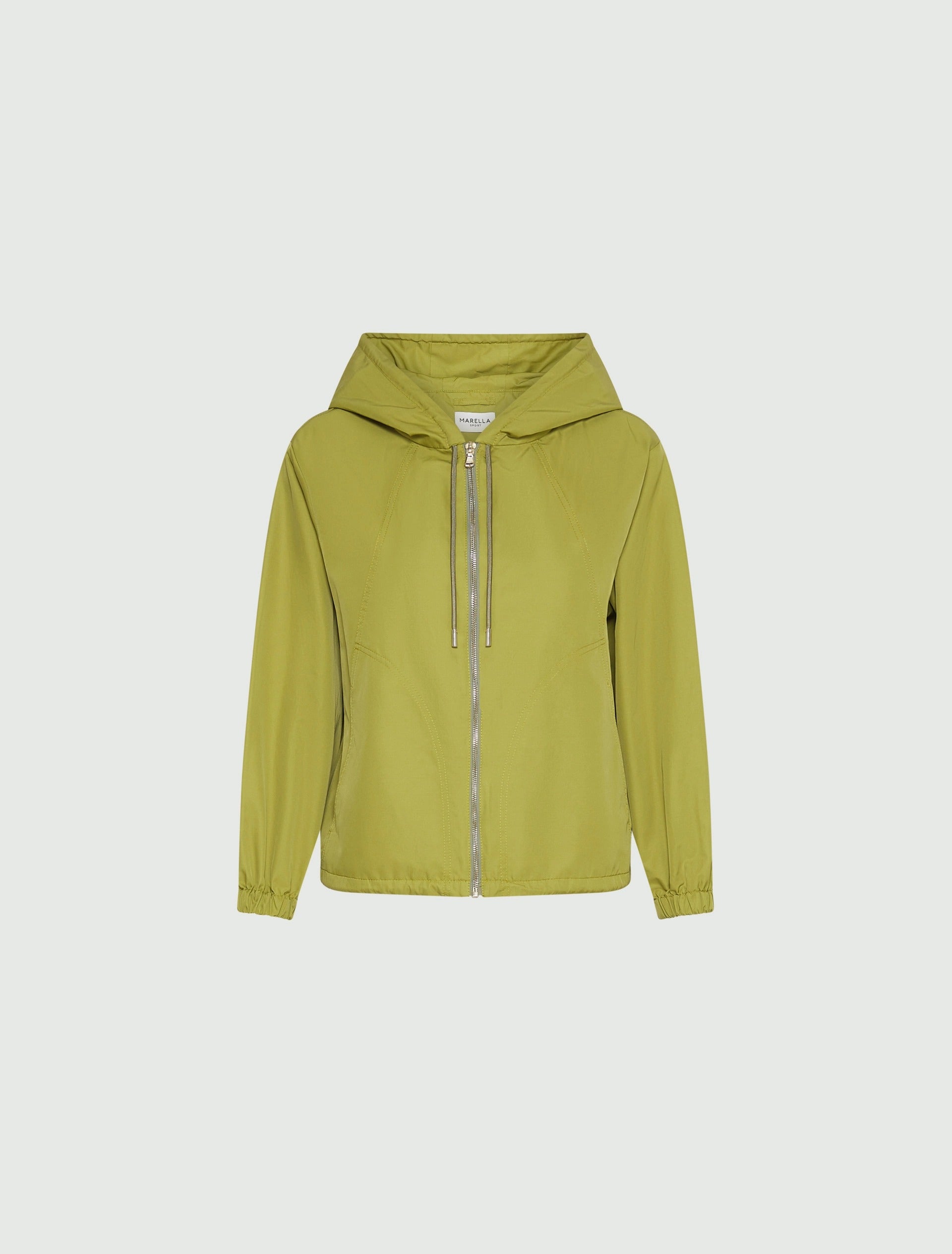 Impermeabile leggero antigoccia in twill - VERDE