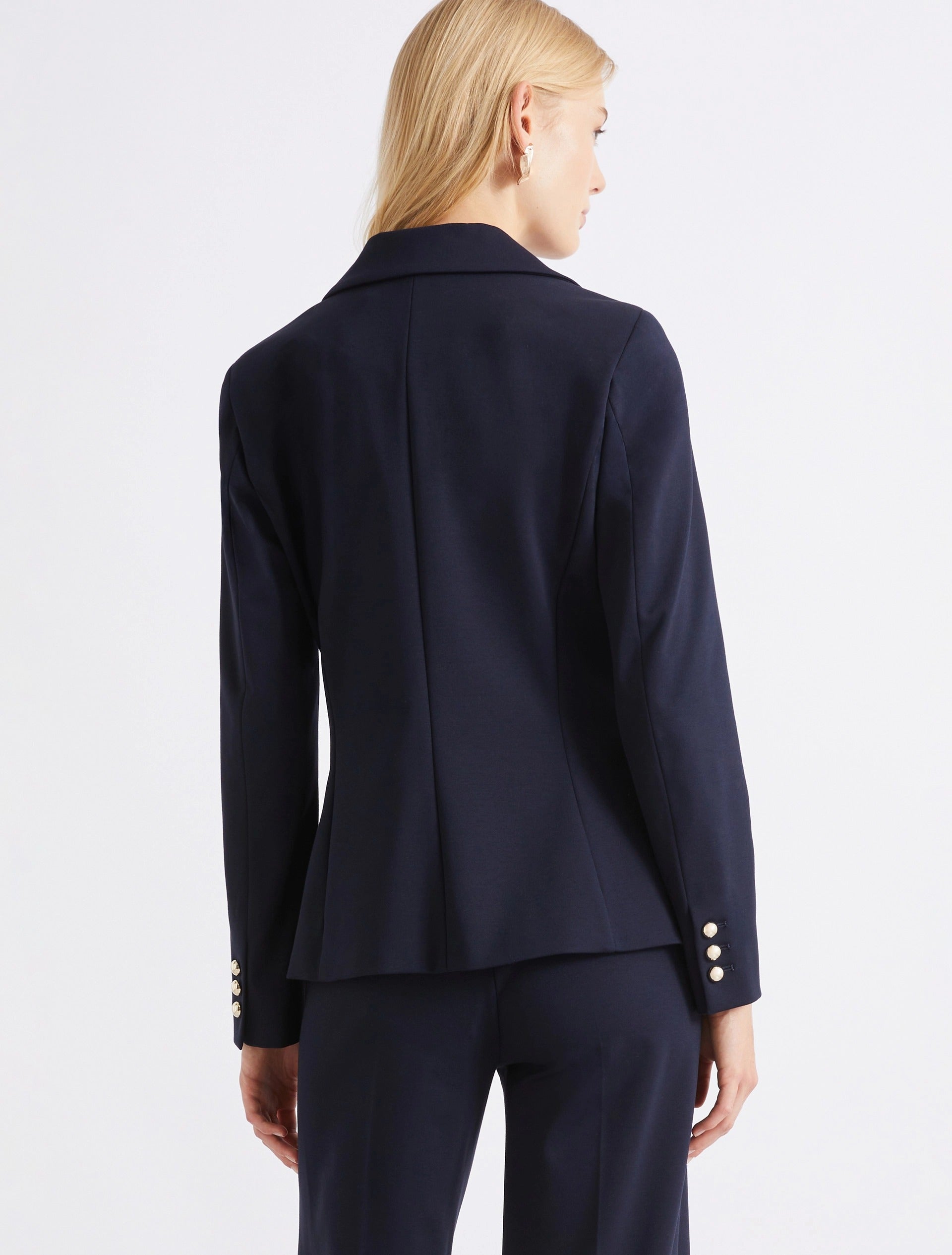 Blazer aderente in jersey